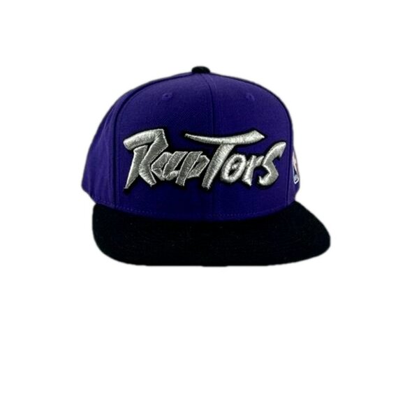 Mitchell & Ness Other - Mitchell & Ness Raptors Purple Fabric NBA Hardwood Classics Cap